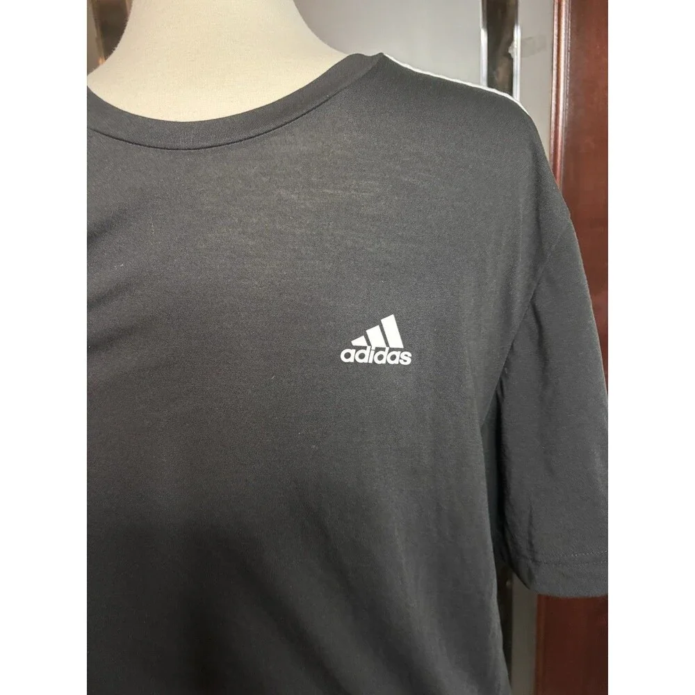 New Men’s Adidas Black Primegreen Aeroready Shirt Size XL